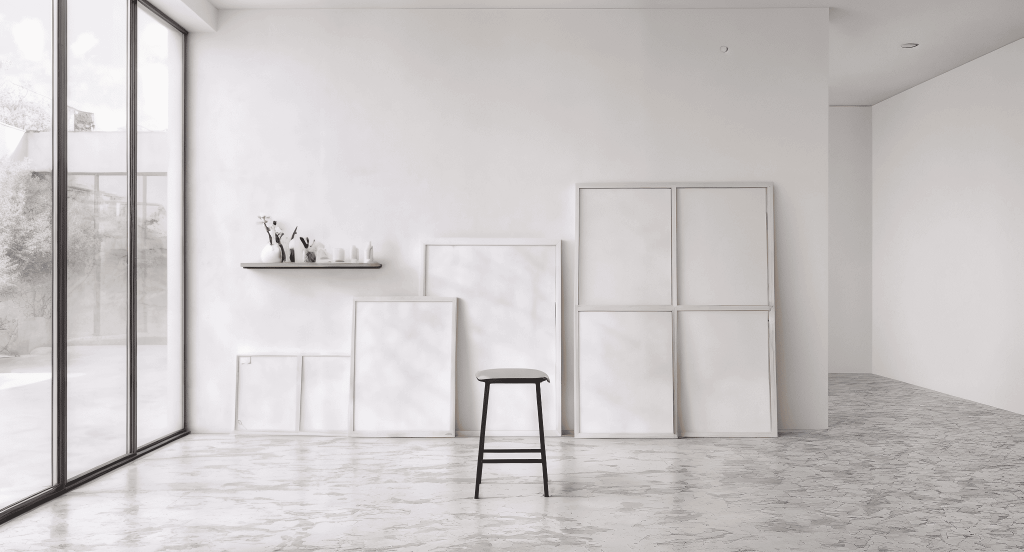 Atelier Space bathed in natural light